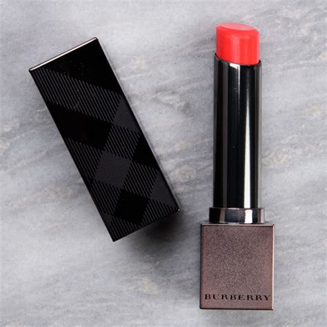 Burberry Orange Poppy (273) Kisses Sheer Lipstick Review